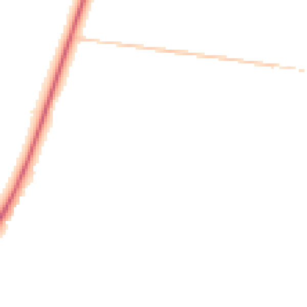 Night-time road noise heatmap for LN2 2QA