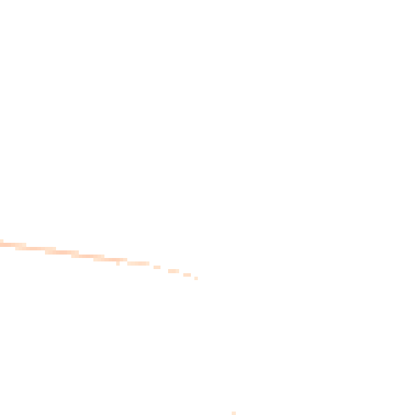 Night-time road noise heatmap for LN2 2XZ