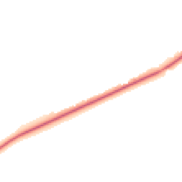 Night-time road noise heatmap for LN2 3QN