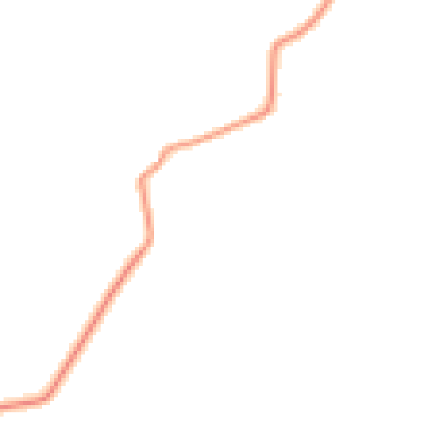 Daytime road noise heatmap for LN2 3RE