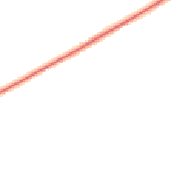 Night-time road noise heatmap for LN2 4WR