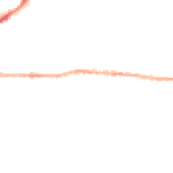 Night-time road noise heatmap for LN2 5LS