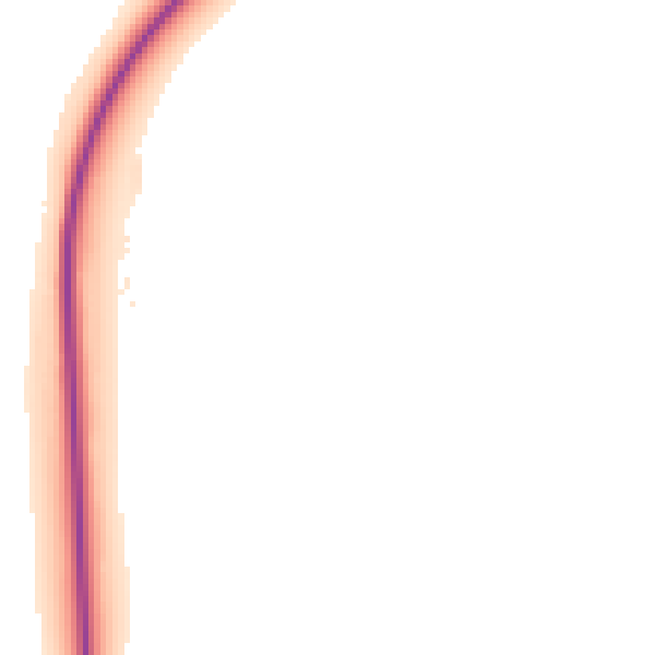 Night-time road noise heatmap for LN6 0YS