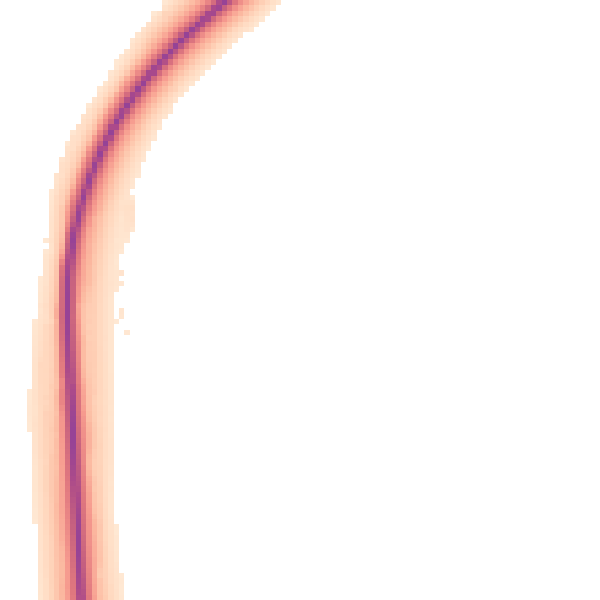 Night-time road noise heatmap for LN6 0YX