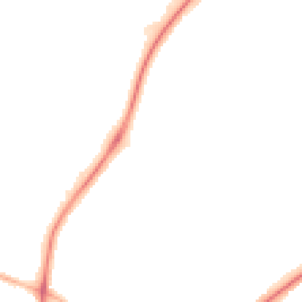 Night-time road noise heatmap for LN6 7JB