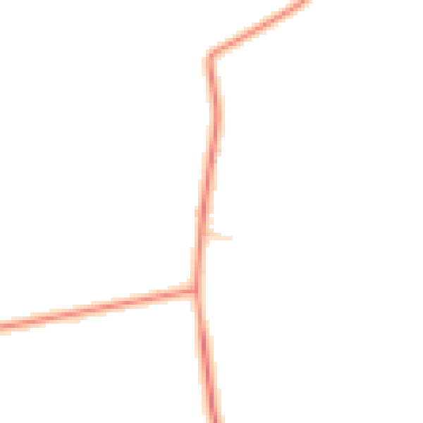 Daytime road noise heatmap for LN6 9HT