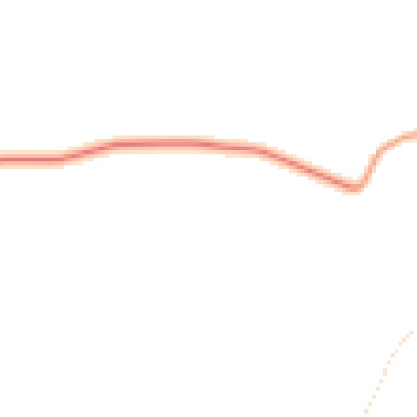 Daytime road noise heatmap for LN6 9LD