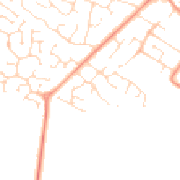 Daytime road noise heatmap for LN6 9TJ