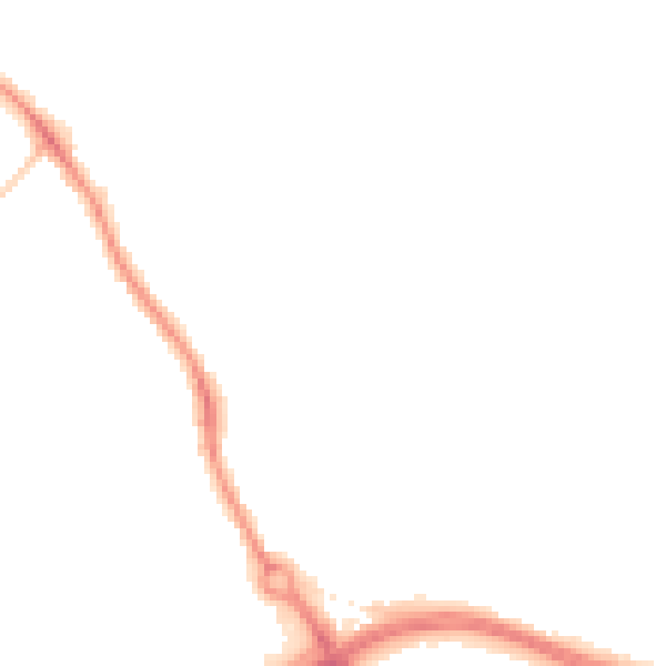 Night-time road noise heatmap for LS13 2DQ