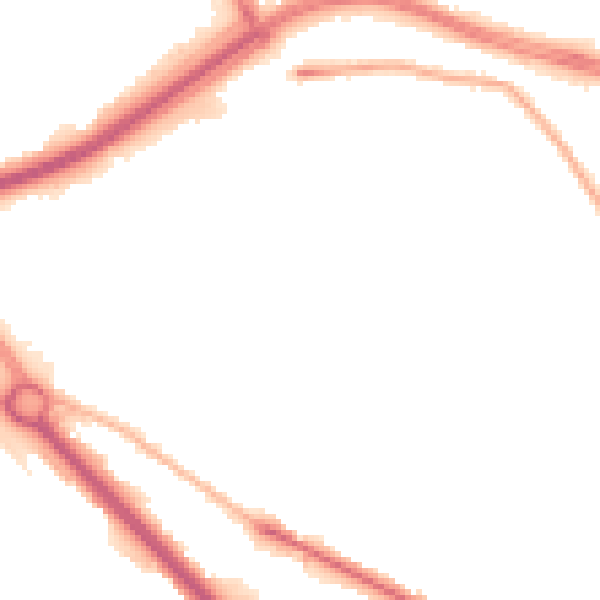 Night-time road noise heatmap for LS13 4LH