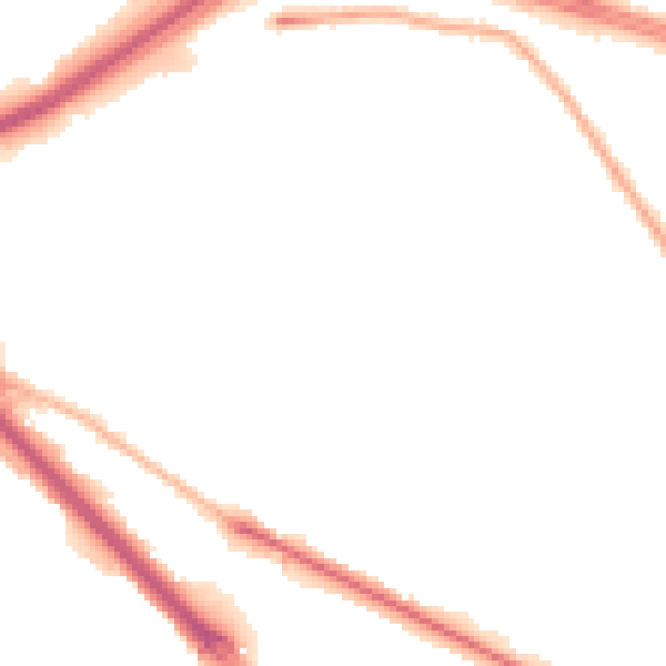 Night-time road noise heatmap for LS13 4LL