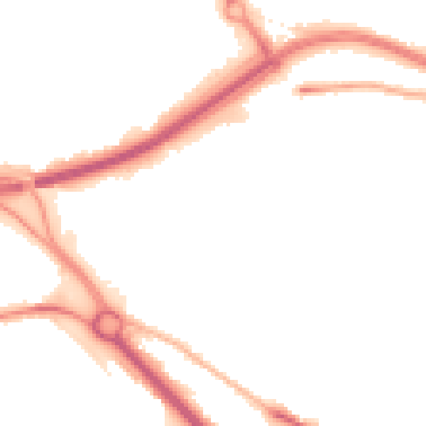 Night-time road noise heatmap for LS13 4TF