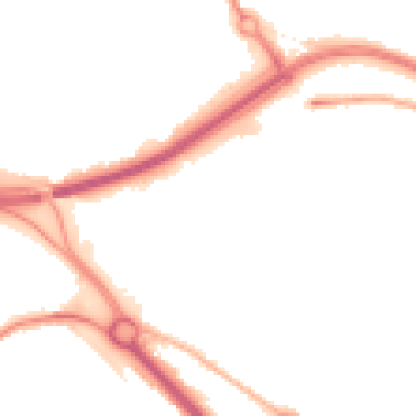 Night-time road noise heatmap for LS13 4TQ