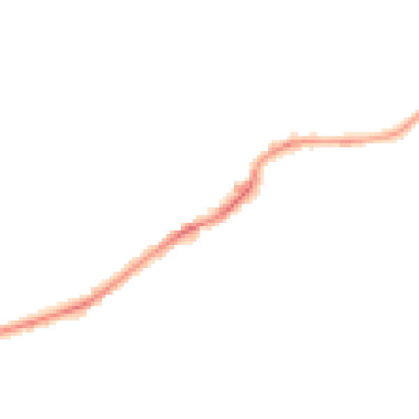 Night-time road noise heatmap for LS26 0AE