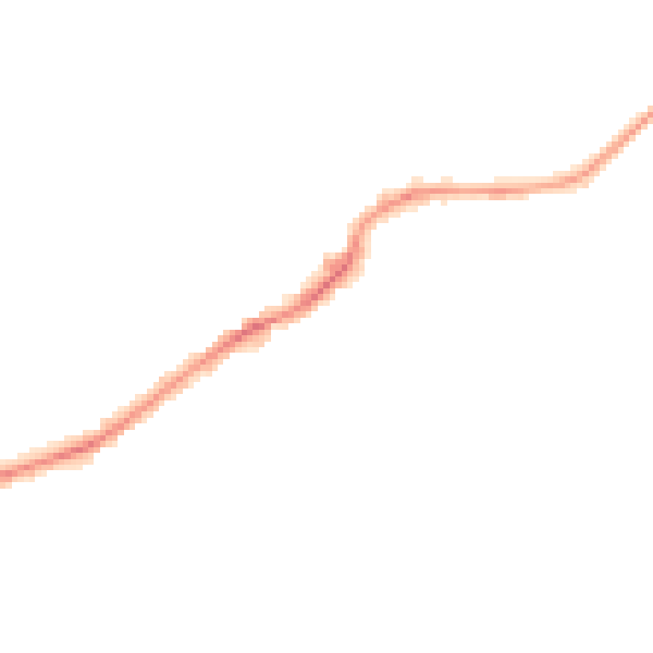 Night-time road noise heatmap for LS26 0AH