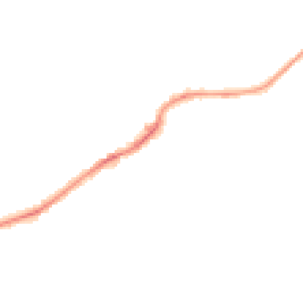 Night-time road noise heatmap for LS26 0AL