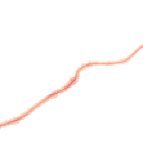 Night-time road noise heatmap for LS26 0AP