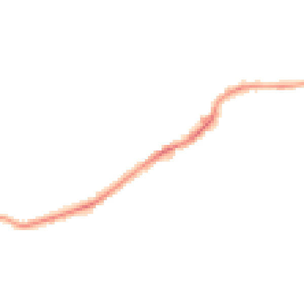 Night-time road noise heatmap for LS26 0BF