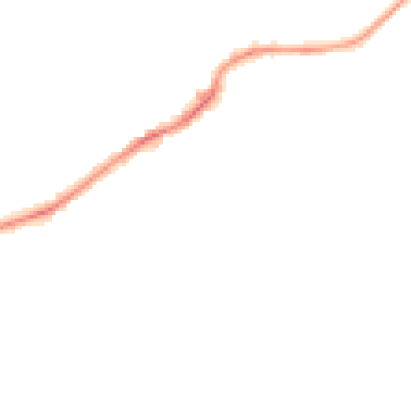 Night-time road noise heatmap for LS26 0BS