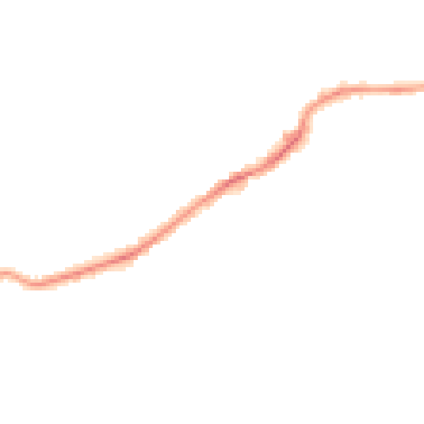 Night-time road noise heatmap for LS26 0DD