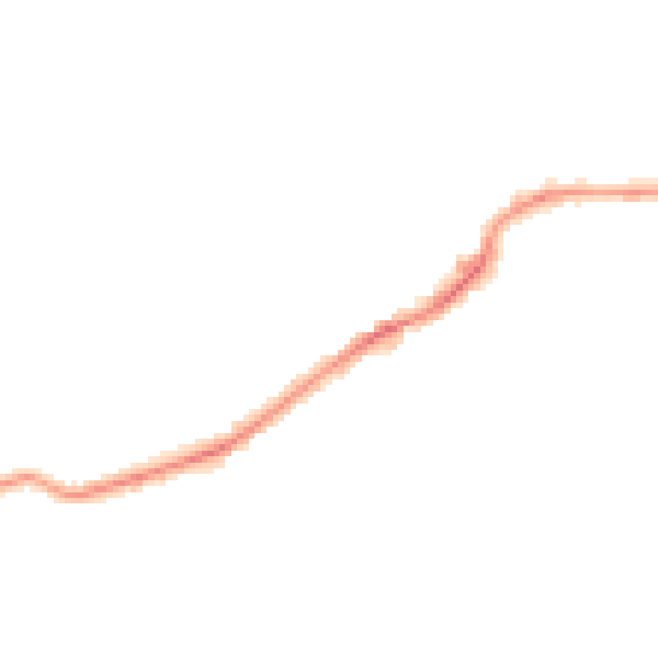 Night-time road noise heatmap for LS26 0DL