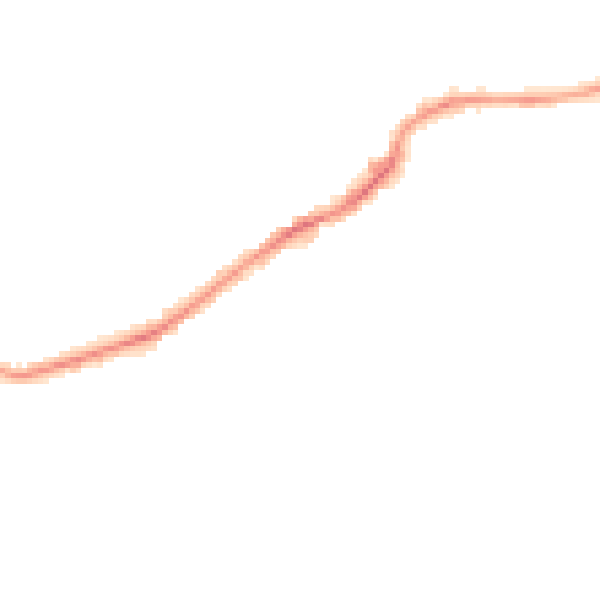 Night-time road noise heatmap for LS26 0DP