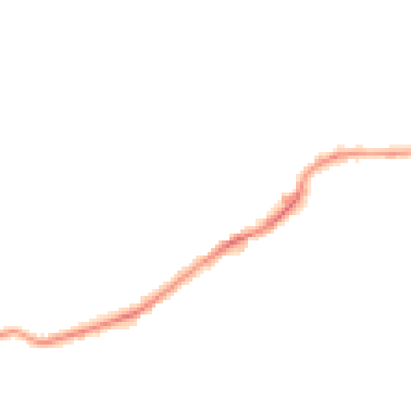 Night-time road noise heatmap for LS26 0ED