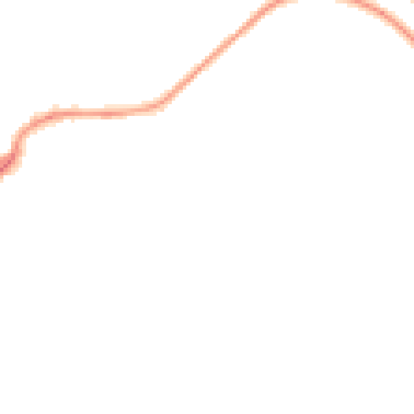 Night-time road noise heatmap for LS26 0FF