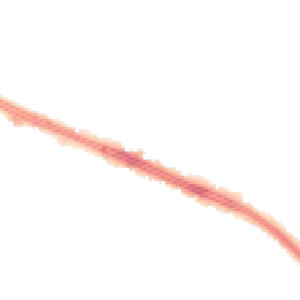 Night-time road noise heatmap for LS26 0JS