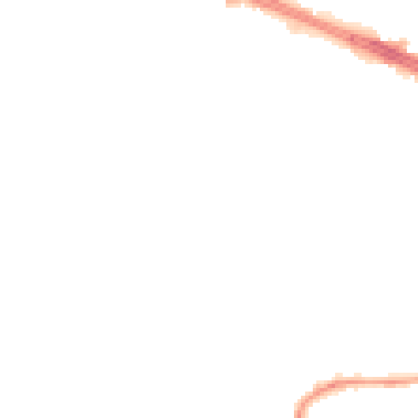 Night-time road noise heatmap for LS26 0NA