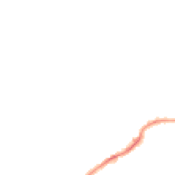 Night-time road noise heatmap for LS26 0QN