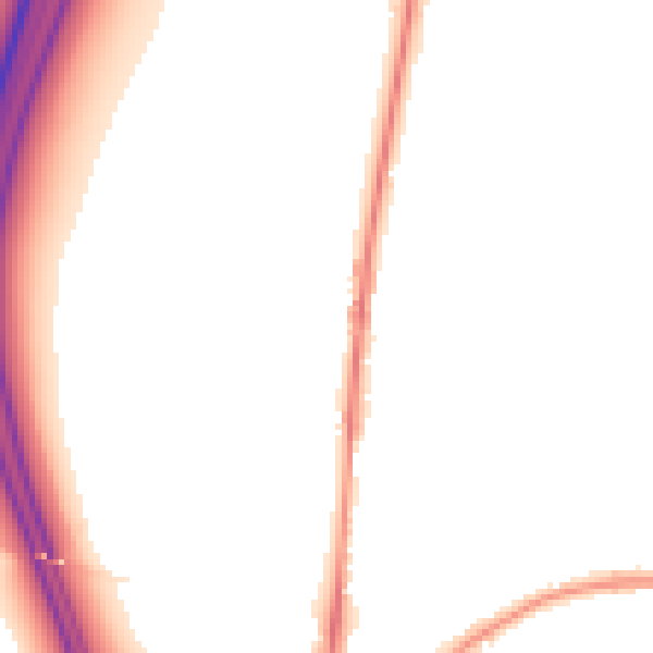 Night-time road noise heatmap for LS26 0SG