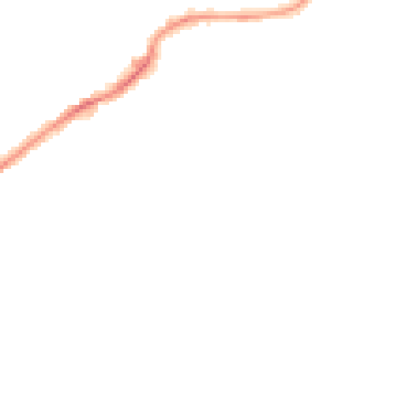 Night-time road noise heatmap for LS26 0TF
