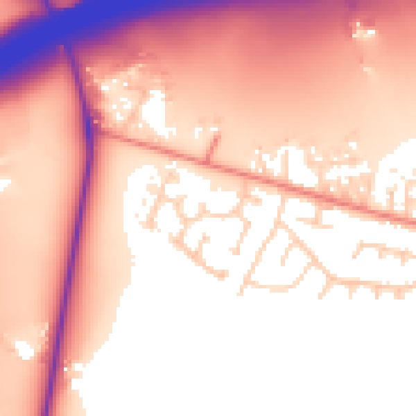 Daytime road noise heatmap for LS26 0ZD