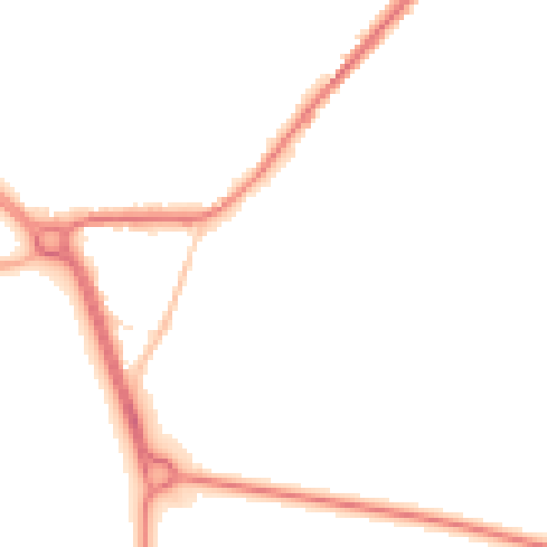 Night-time road noise heatmap for LS26 8GB