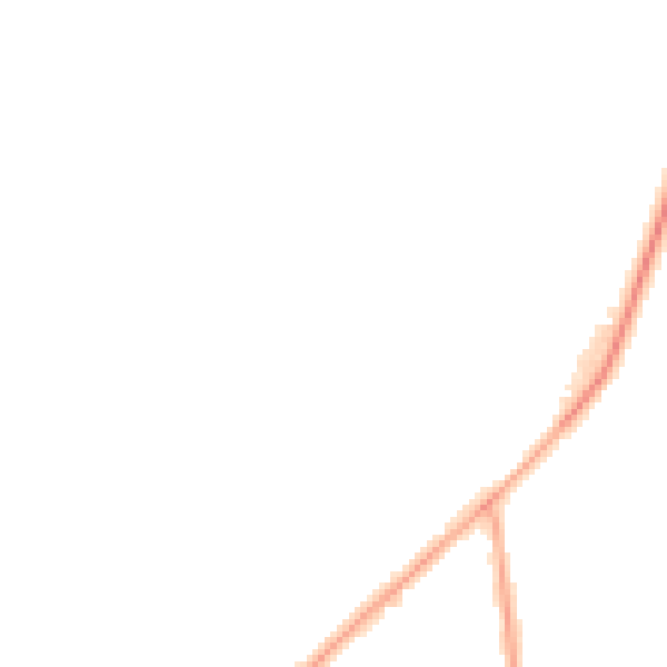 Night-time road noise heatmap for LS26 8QR