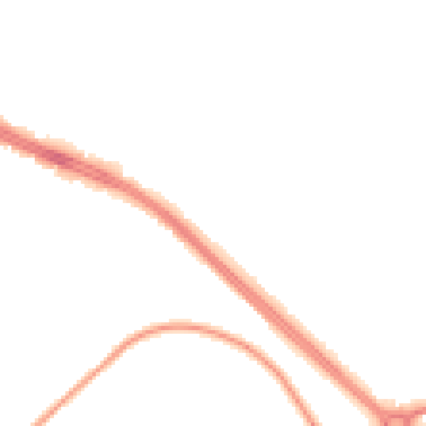 Night-time road noise heatmap for LS26 8SQ