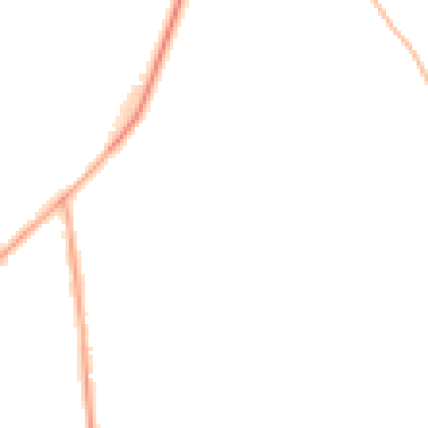 Night-time road noise heatmap for LS26 8UT
