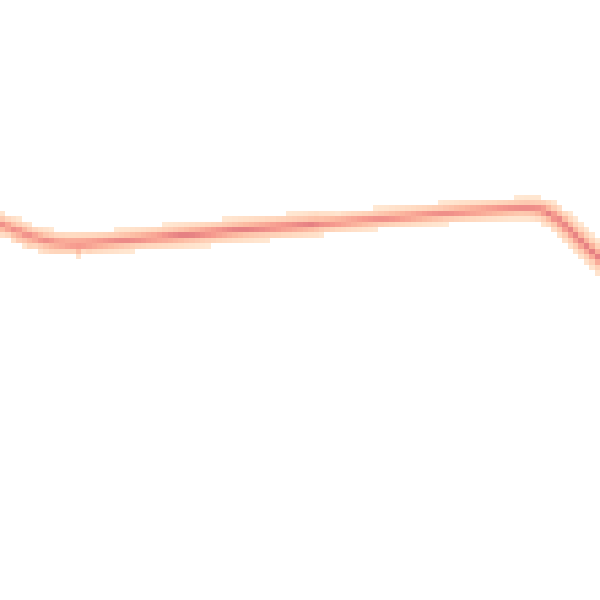 Night-time road noise heatmap for LS26 9AF