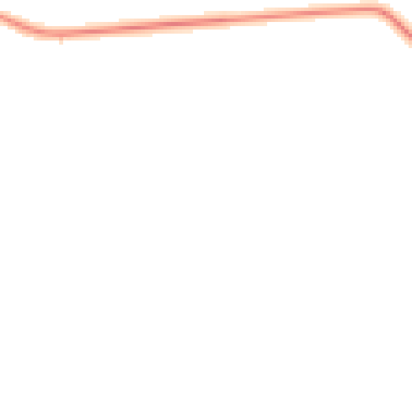 Night-time road noise heatmap for LS26 9AG