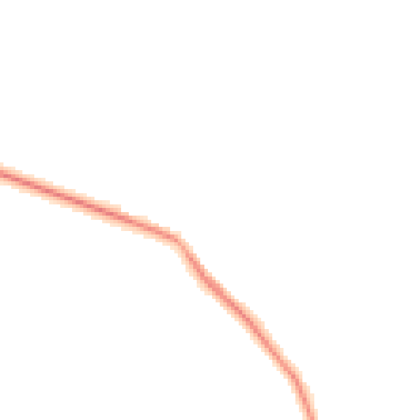 Night-time road noise heatmap for LS26 9EA