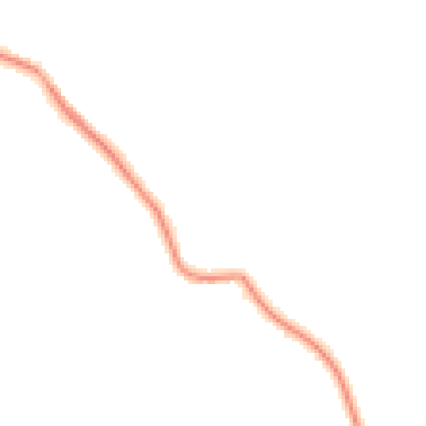 Night-time road noise heatmap for LS26 9EF