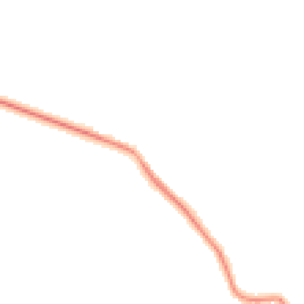 Night-time road noise heatmap for LS26 9EN