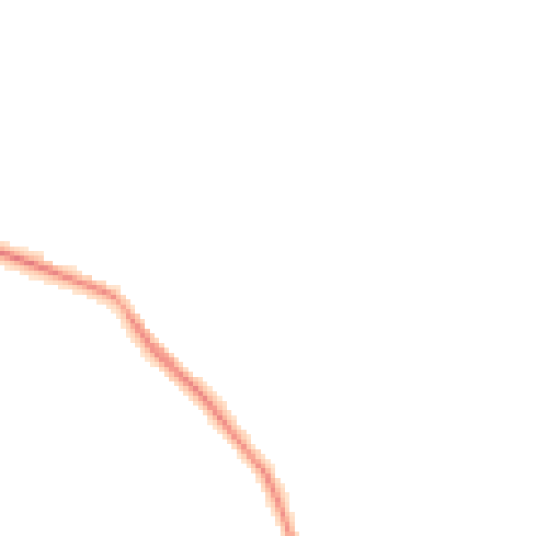 Night-time road noise heatmap for LS26 9FG