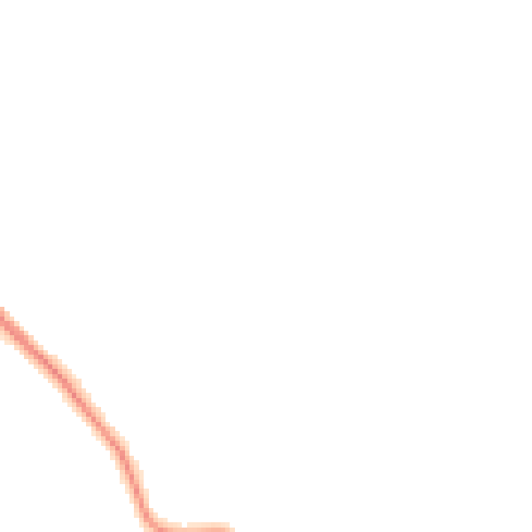 Night-time road noise heatmap for LS26 9FJ
