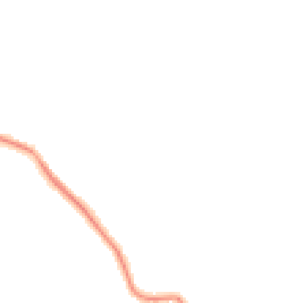 Night-time road noise heatmap for LS26 9FP