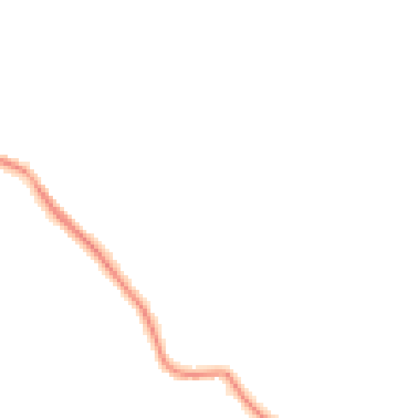 Night-time road noise heatmap for LS26 9LE