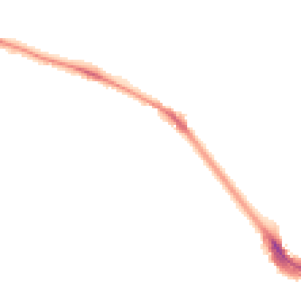 Night-time road noise heatmap for LS6 1AG