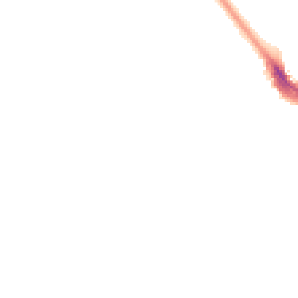 Night-time road noise heatmap for LS6 1AW