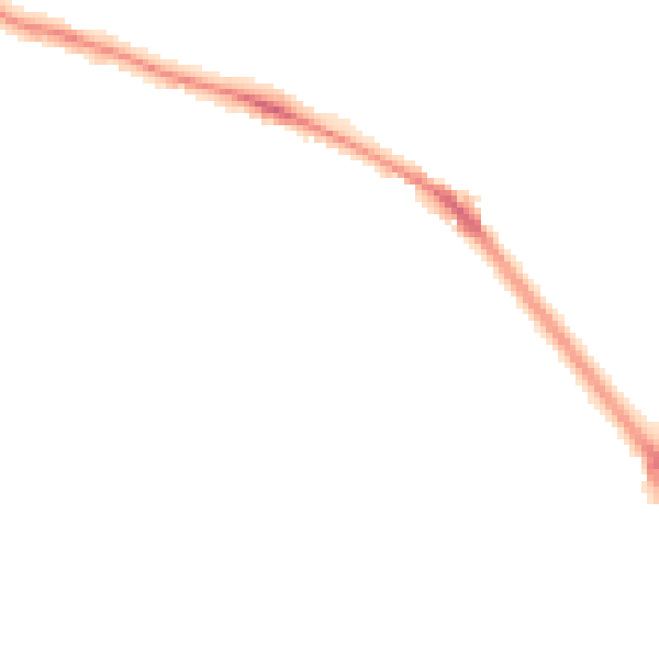 Night-time road noise heatmap for LS6 1BE